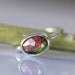 Watermelon Tourmaline In Silver Ring - 3 (Ready To Ship)