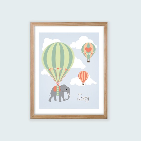 Printable Personalized Nursery Wall Art. Boy or Girl Styles Il_570xn