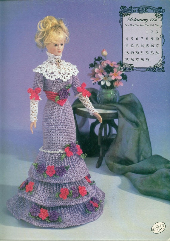 Annies Attic Fashion doll crochet pattern
