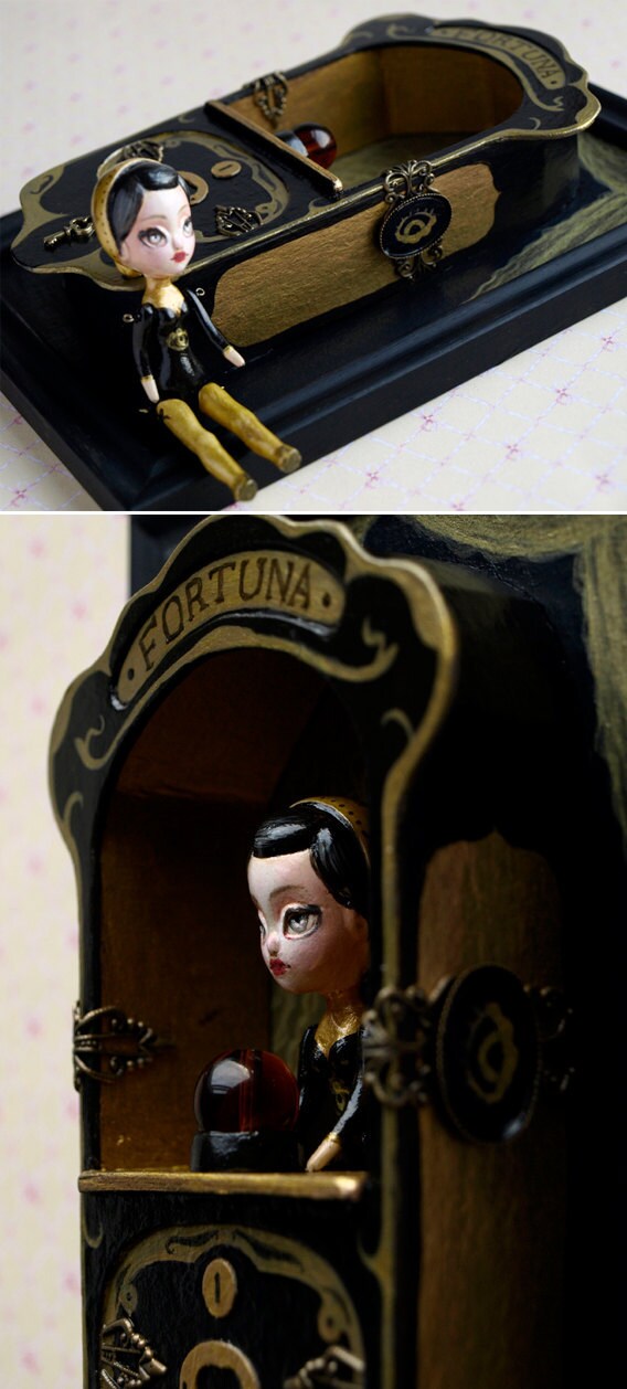 Fortuna antique fortune teller automata curiosity