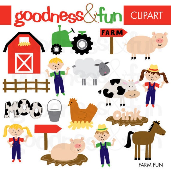 free clipart farmyard animals - photo #17