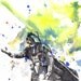Star Wars Art Darth Vader Watercolor Painting - Original Watercolor Painting