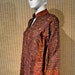 Paisley Fringed Tunic - Colorful - Red Orange - Large - Medium - Festival - Fringe