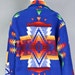 SALE - NAVAJO Blanket Coat - Colorful - Bright Southwest Colors - Wool - Warm Winter Wear