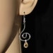 Natural,2.60 Cts. Citrine, Dangle, Earrings, Geniune, Faceted, Pear Cut, Gemstone, WW Free Ship