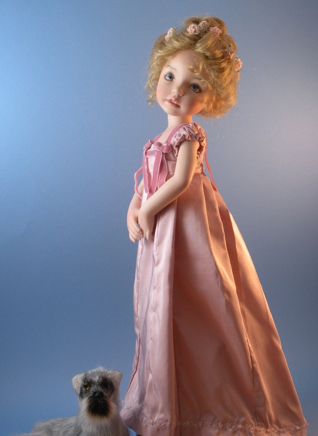 Maryanne All porcelain 12 inch Artisan Doll by Kuwahidolls
