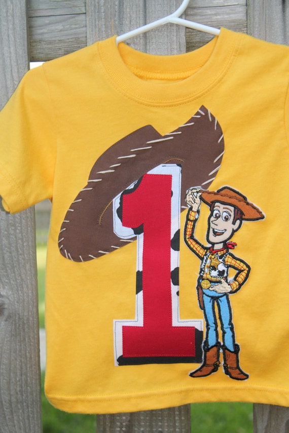 toy story woody birthday shirt