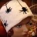 SPIDERS and WEB Needle Felted Wool Artist Designed Hat