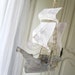 RESERVED for Maggie. Sailing Ship in Papier Maché - white trim