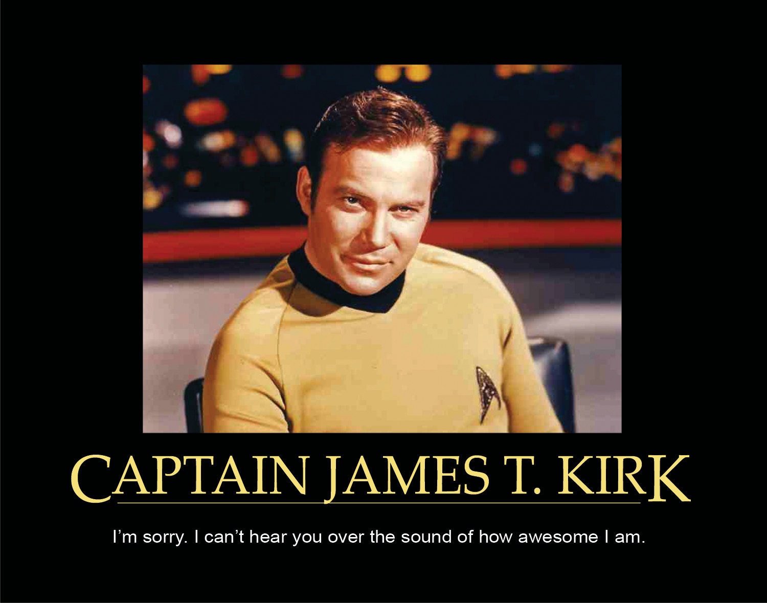 Demotivational Captain Kirk