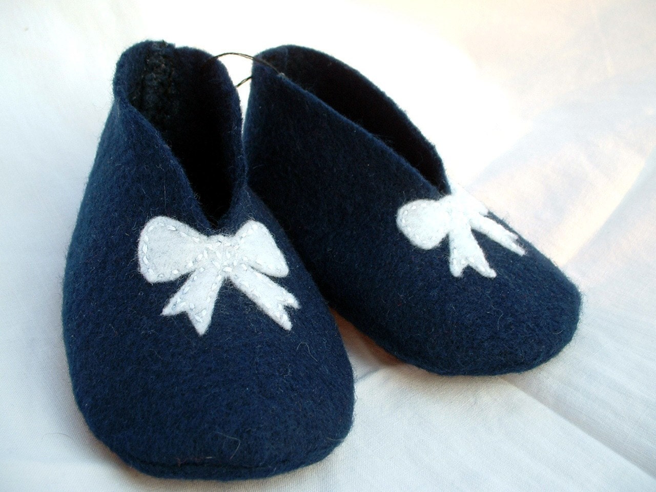 navy blue shoe booties