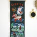 Vintage Adorable Swedish Wall Hanging "Sverige"
