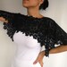 lace shoulder wrap