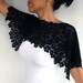 navy shoulder wrap