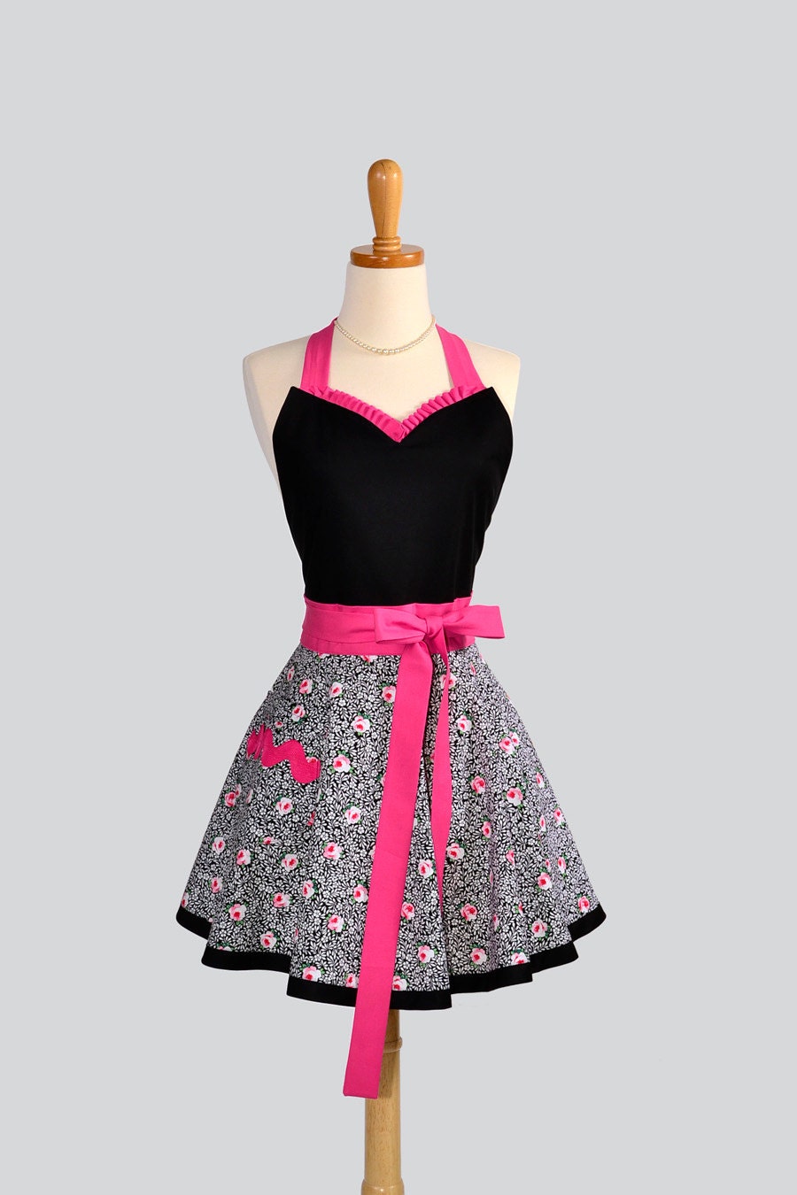 Sweetheart Retro Apron Sexy Womens Apron Is A Cute Handmade 4411