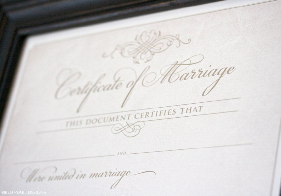 Printable Marriage Certificate; Printable Marriage Certificate. 🔎zoom