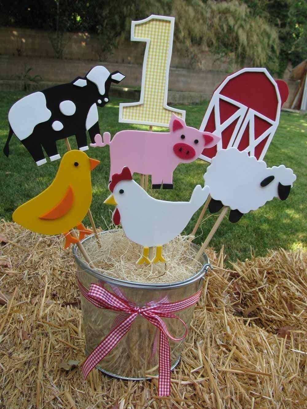 Farm/Barnyard Theme Centerpiece