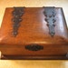 Victorian Sewing Box with Mirror & Pincushion Treasure Chest