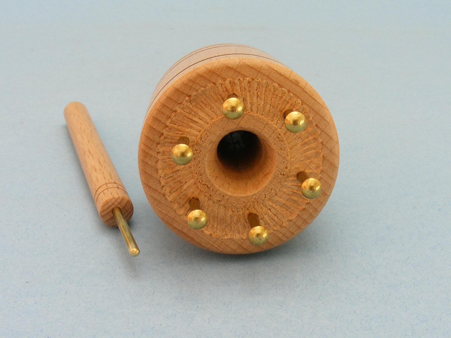 Wooden Tube Knitter Spool Knitter Knitting Nancy by AmysWoods