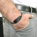 Men's Bracelet, 'NEVER Give Up', Inspirational, Encouraging, Affirming, Positive Thinking, Adjustable Black cord, MB 105