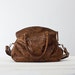 Leather messenger bag , leather shoulder bag , leather purse in pattern Brown - Arethusa bag