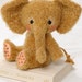 PDF ePattern for OOAK 9 inch Toffee the Elephant by Cheryl Hutchinson of Bingle Bears