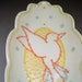SALE: Oblong Hummingbird Dish