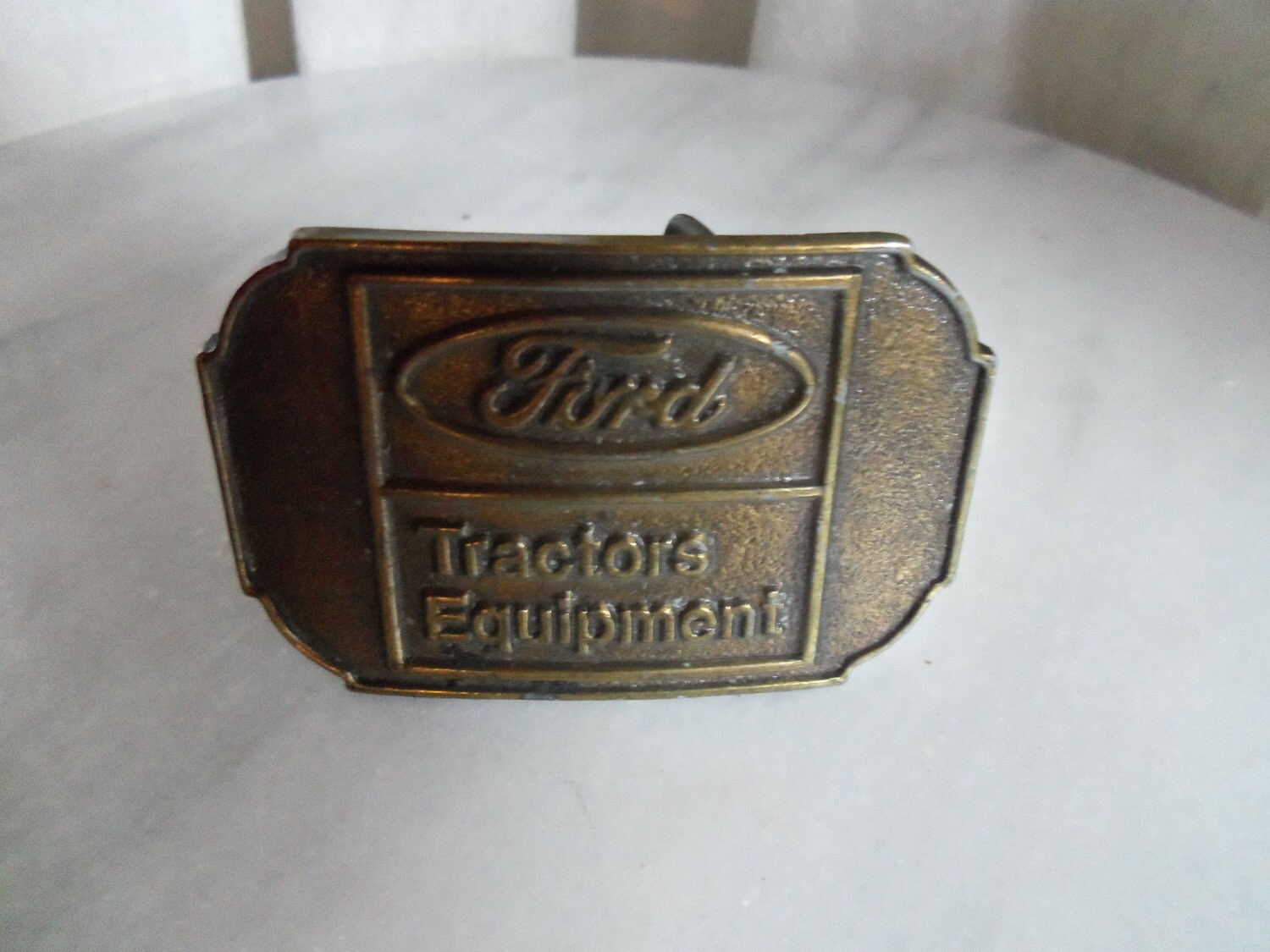 Vintage Ford Tractors Equipment Belt Buckle