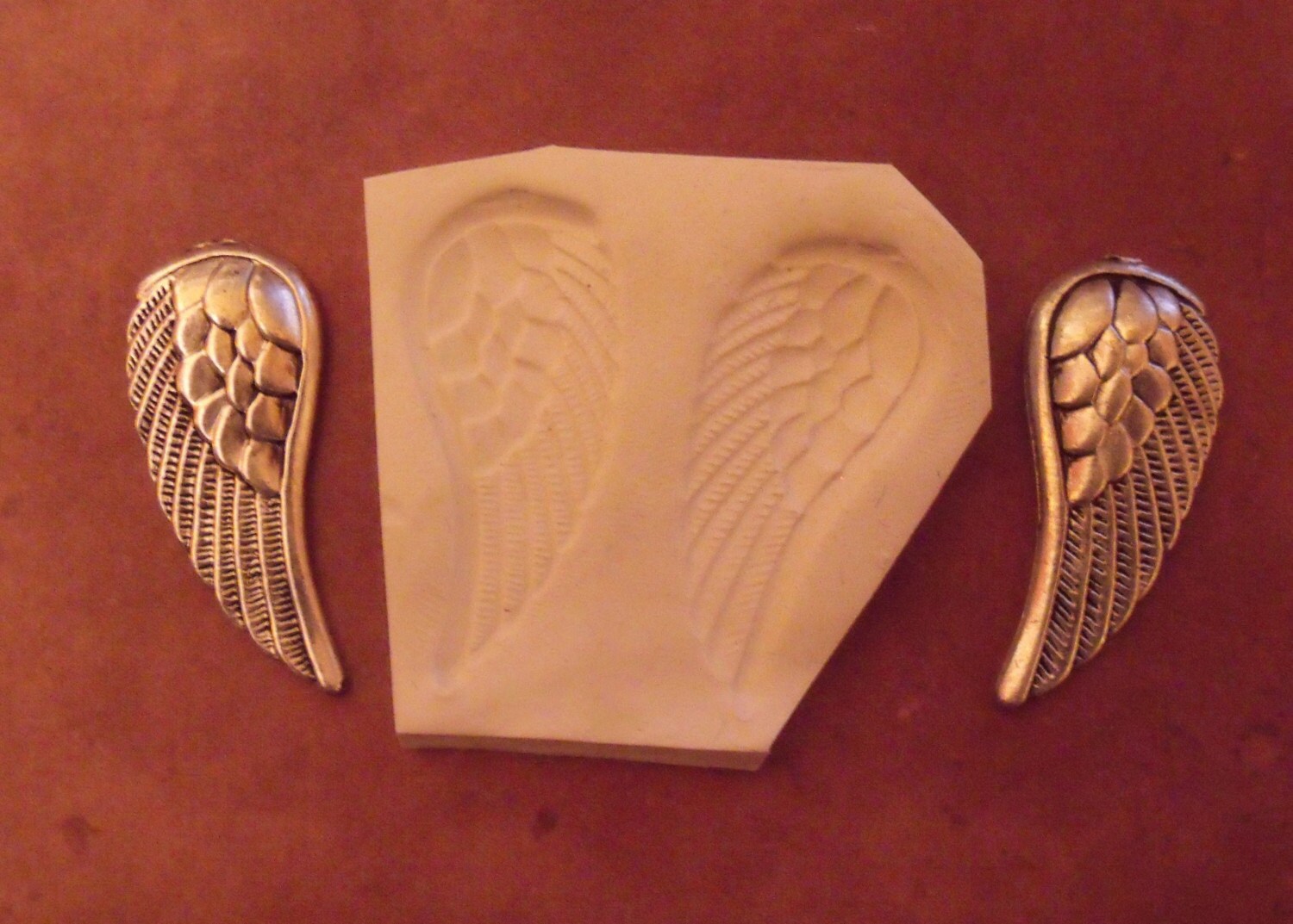 LARGE FAIRY WINGS POLYMER CLAY PUSH MOLD