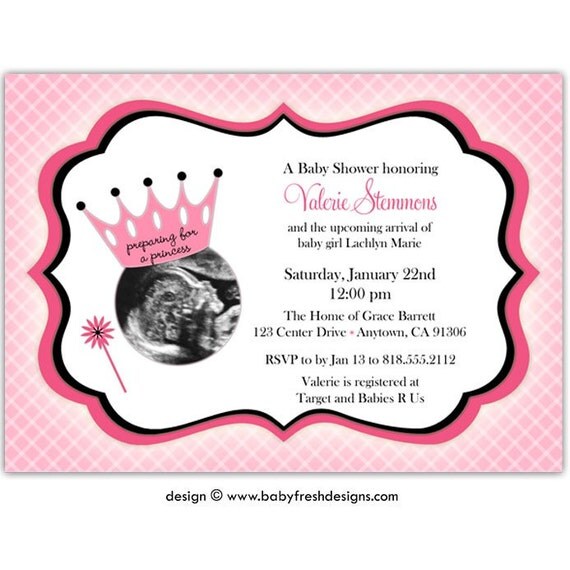 Ultrasound Baby Shower Invitations 10