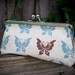 Butterfly Clutch Purse
