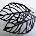 FREE SHIPPING with another item: Leaf Skeleton Earrings - black - laef - natural silhouettes - affordable - fall - winter