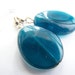 Yummy Blueberry: Lucite Earrings