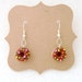 Polymer Clay Chocolate Donut Earrings