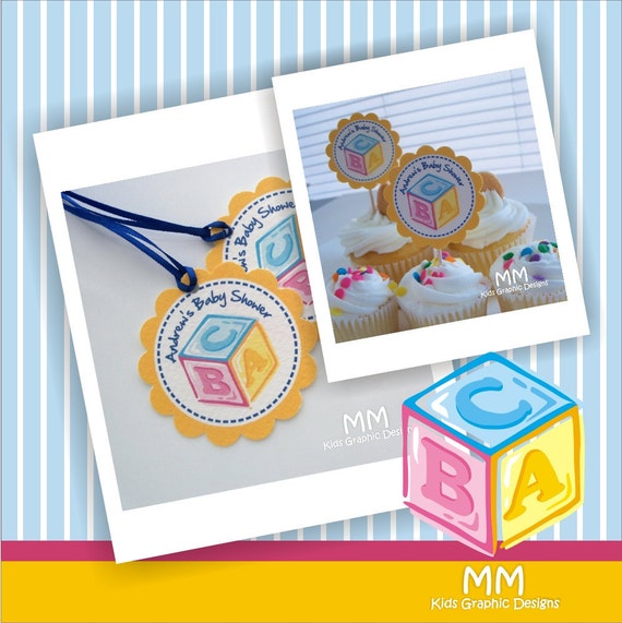Block Theme - Birthday Custom Package - Set of 20 Il_570xn