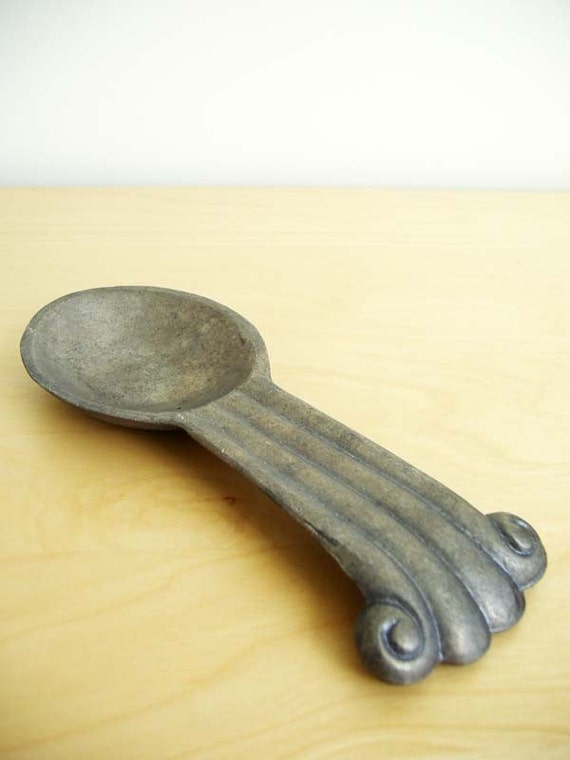 Pewter Spoon Rest