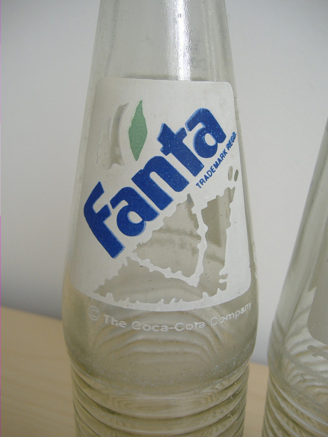 Vintage Fanta Soda Bottles