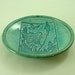 Butterfly Fairy Offering Bowl Handmade Raku Pottery