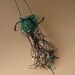 Luck O' The Irish Mint Green Wishing Pouch Necklace Fringy