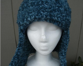 Crochet adult lumberjack hat