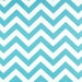 SALE - Premier Prints Fabric Zig Zag Chevron in Girly Blue Twill - By the Yard