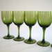 Eight Small Modern Wine or Cordial Glasses