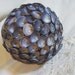 Shell Ball 4 inch Purple Ball for Weddings Beach Decor 704