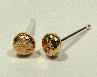 14K Gold Earrings / Gold Studs
