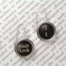 Typewriter Earrings With Shift Lock & Colon - Typewriter Key Jewelry By HauteKeys