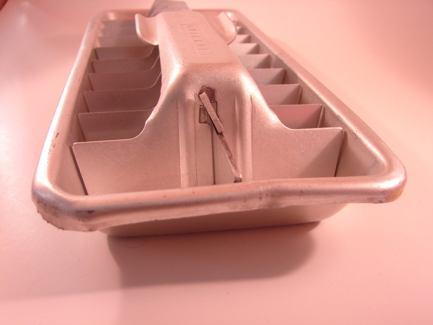 Vintage Metal Ice Cube Tray