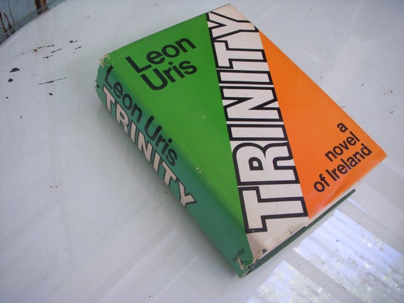 Vintage Book Trinity by Leon Uris A Novel of Ireland