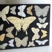 Butterfly Collage Vintage Book Paper Silhouettes