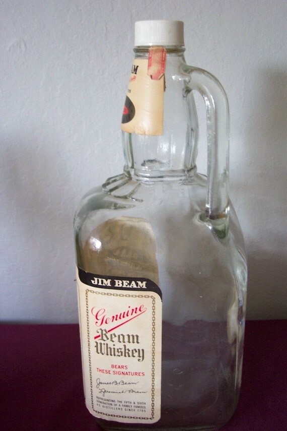Vintage Jim Beam One Gallon Whiskey Bottle