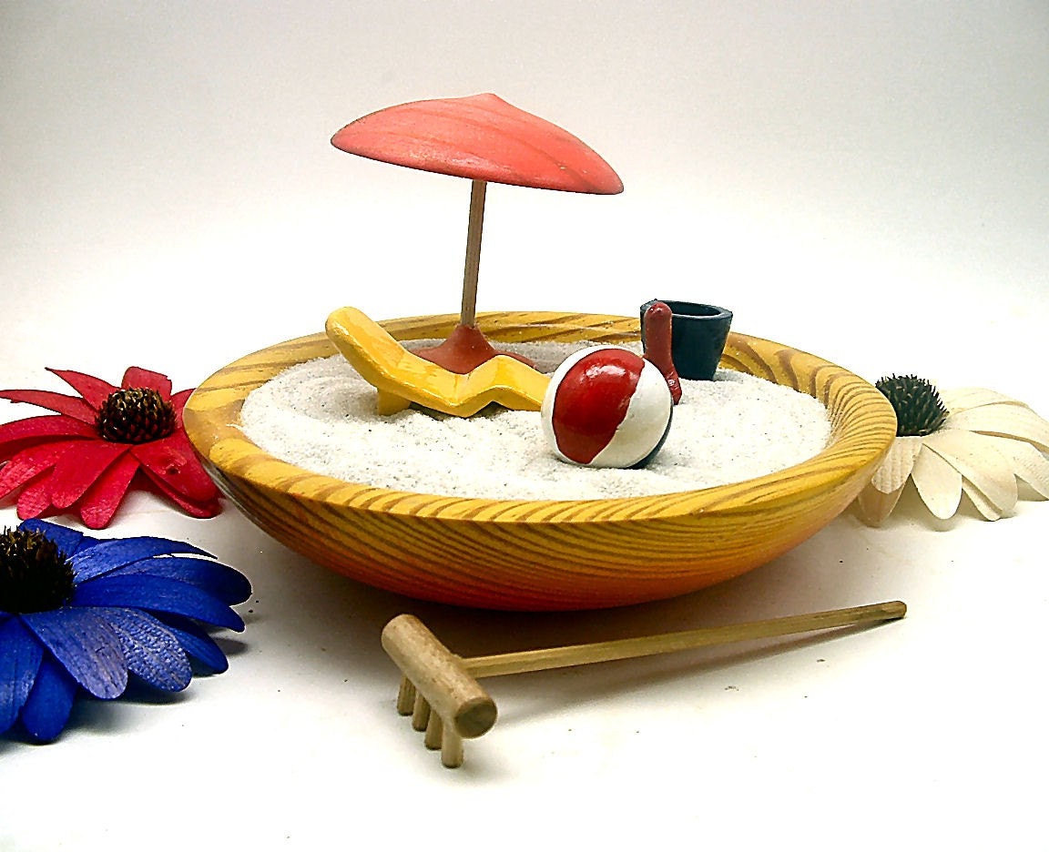 A Day at the Beach Zen Garden